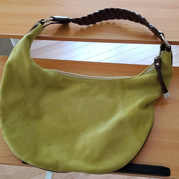 Michael Kors Suede Shoulder Bag - Picture 2 of 14